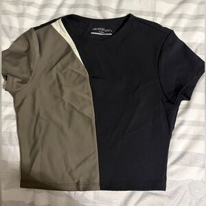 Lanston Sport Colorblock Top